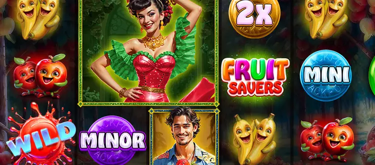Fruit Savers Slot at Spinstopia