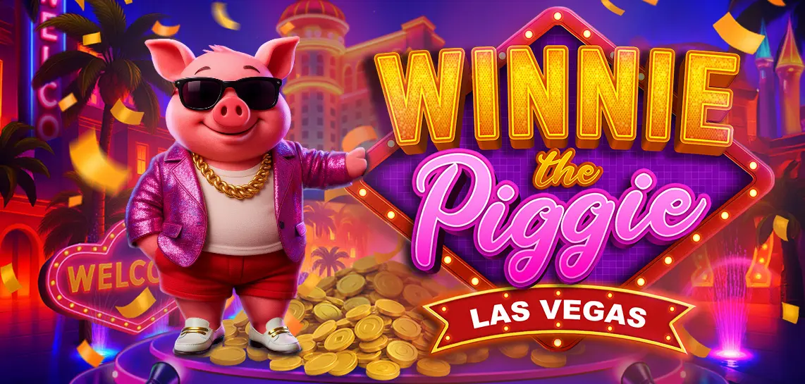 Winnie the Piggie Las Vegas Slot at Spinstopia