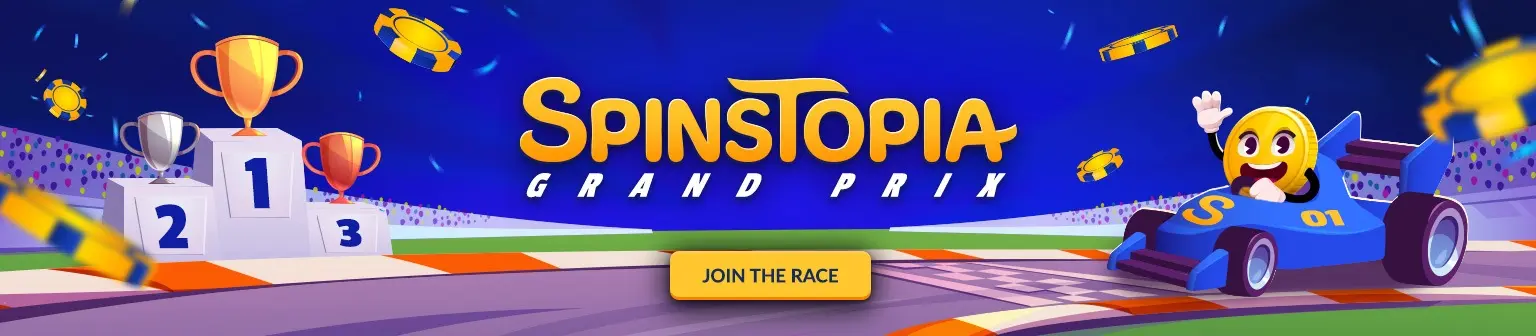 Join the Spinstopia Grand Prix Join the Spinstopia Grand Prix