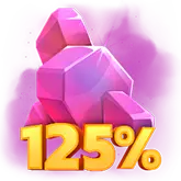 125% Gems Boost